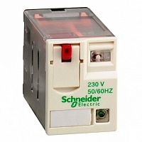 Реле 4 CO светодиод 230В переменного тока (max 3840) | код. RXM4AB2P7 | Schneider Electric